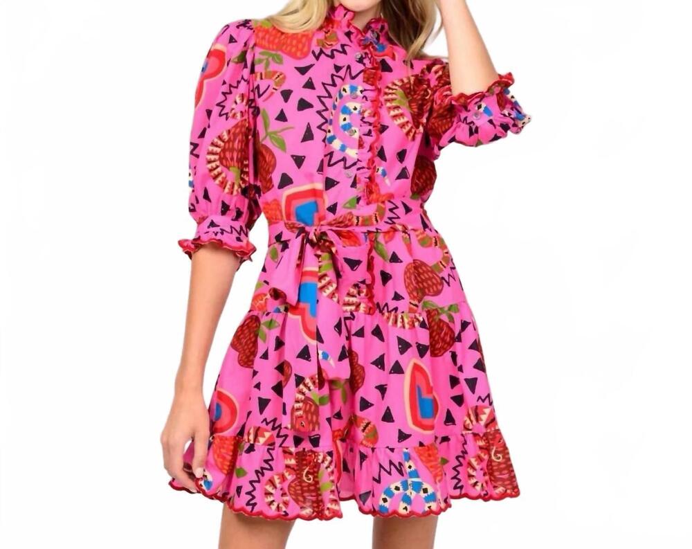 NEW IVY JANE mamba shift dress in pink